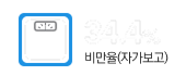 34.4% 비만율(자가보고)
